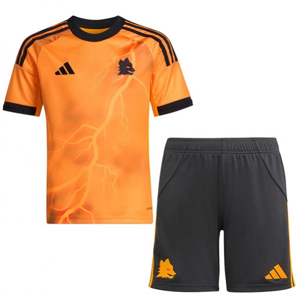 AS Roma away kids kit childrens jersey 2025-2026